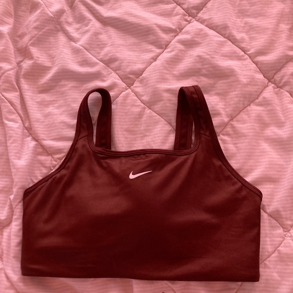 Never worn brown Nike sports bra